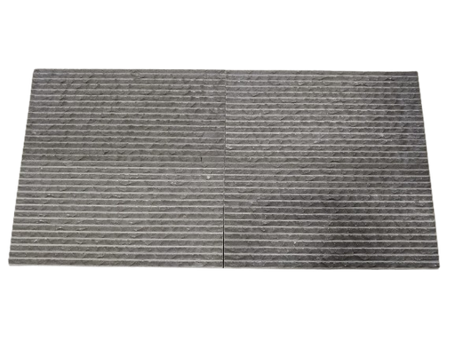 Basalt Dark Waterfall Basalt Tile - 12" x 24" x 5/8"