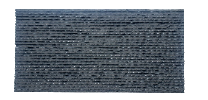 Full Tile Sample - Basalt Dark Basalt Tile - 18" x 36" x 3/4" Waterfall