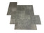 Basalt Dark Flamed & Tumbled Basalt Paver Versailles Pattern - Various Sizes x 3 CM
