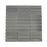 Basalt Gray Honed Basalt Mosaic - 1" x 4" Stacked x 3/8"
