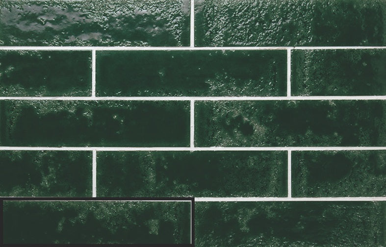 Pukka Ceramic Basil Green APEPUKK Tile Glossy 1