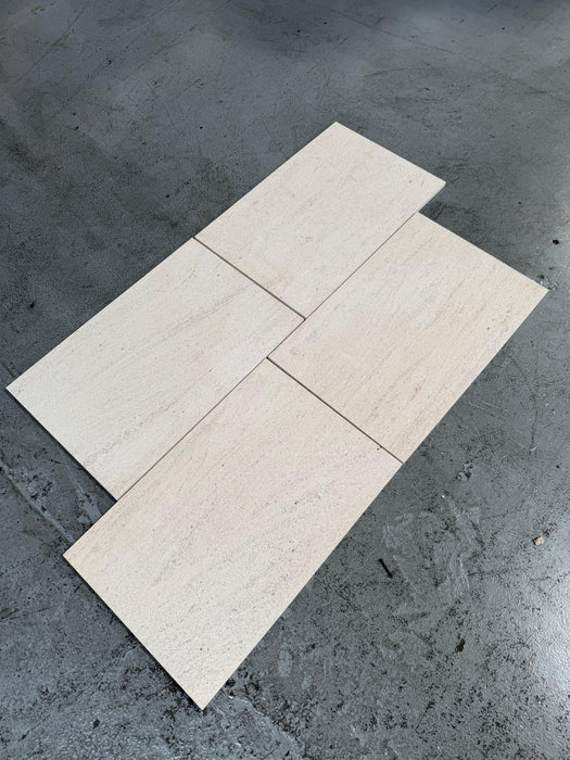 Brushed Beaumaniere Limestone Tile - 12" x 24"