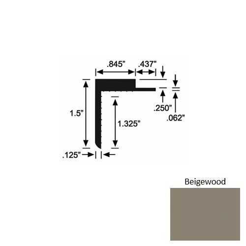 Solid Beigewood 639