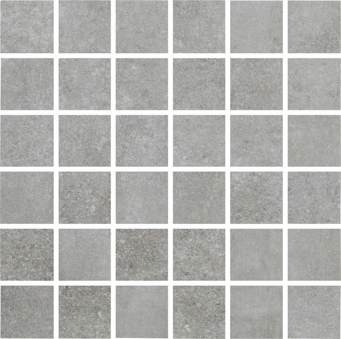 Full Sheet Sample - Belgique Sky Porcelain Mosaic - 12" x 12" x 8 MM Matte