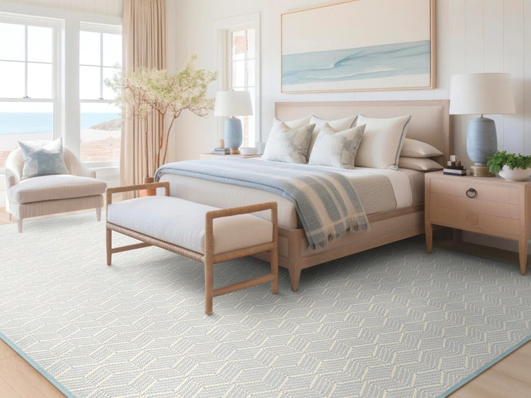 Bellamar Wool Blend Blue Grotto 43111 Carpet BELMR Pattern 2