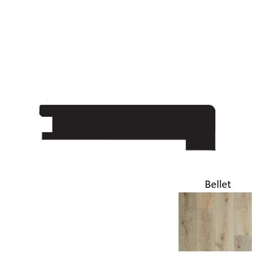 Mediterranean Wood Bellet Square Flush Stair Nose Wire Brushed 1