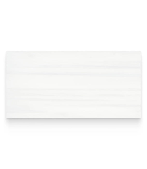 Bianco Dolomite Marble Tile - Honed