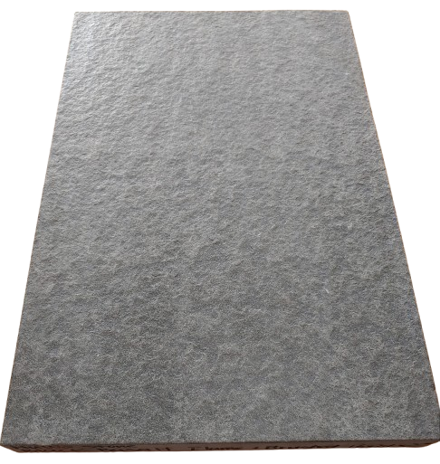 Black Flamed & Brushed Basalt Coping - 16" x 24" x 5 CM