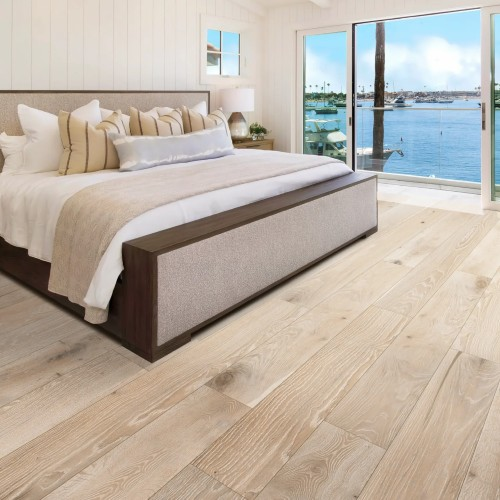 Premier Bone Engineered Hardwood Flooring - Wire Brushed