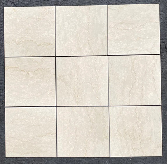 Botticino Fioritto Marble Tile Polished 4