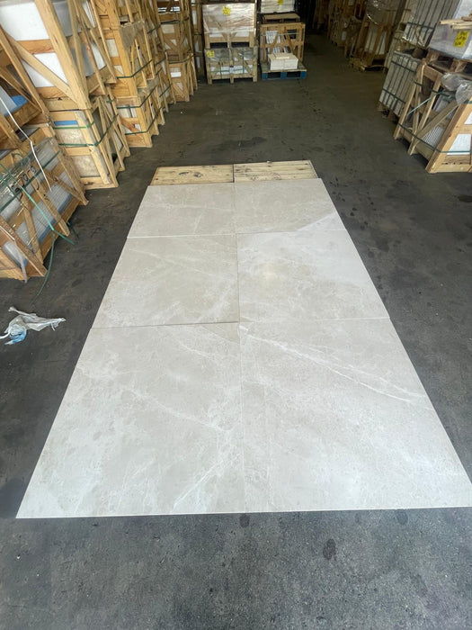 Botticino Nuevo Marble Tile - Honed