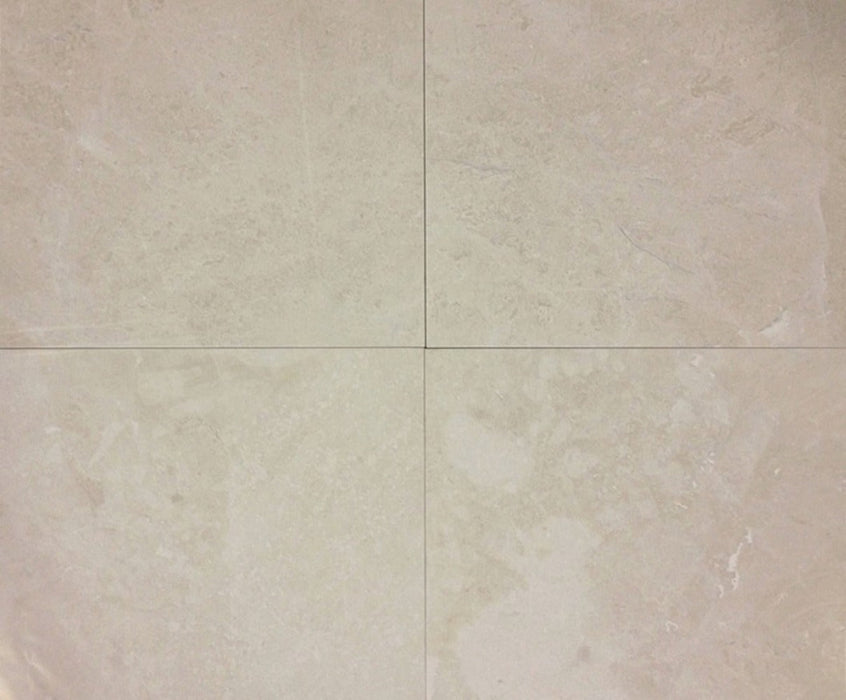 Full Tile Sample - White Pearl Marble Tile - 36" x 48" x 3/4" Polished