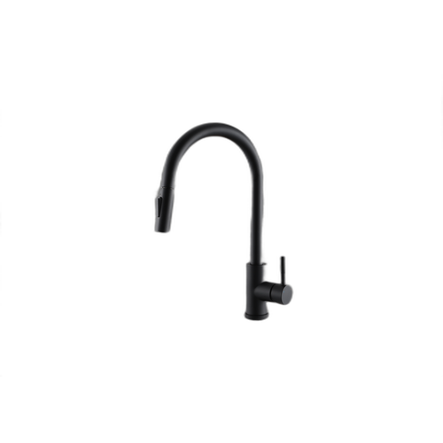 Bow Brass Matte Black Kitchen Faucet Matte Black 1