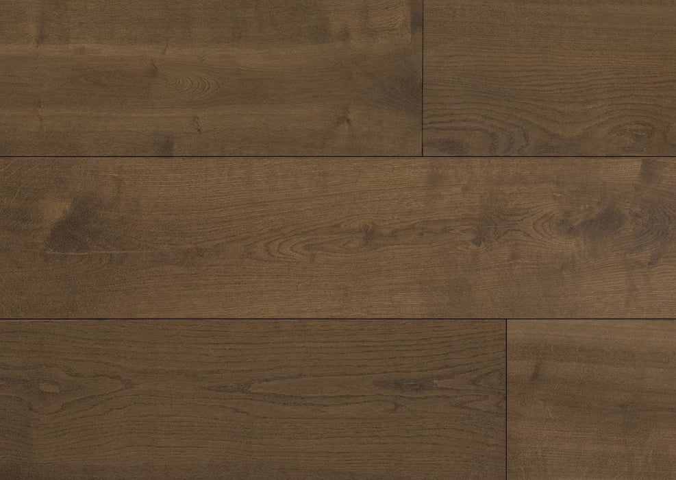 French White Oak Hardwood Bruna Engineered Hardwood Wire Brushed and Ultra Low Gloss 1