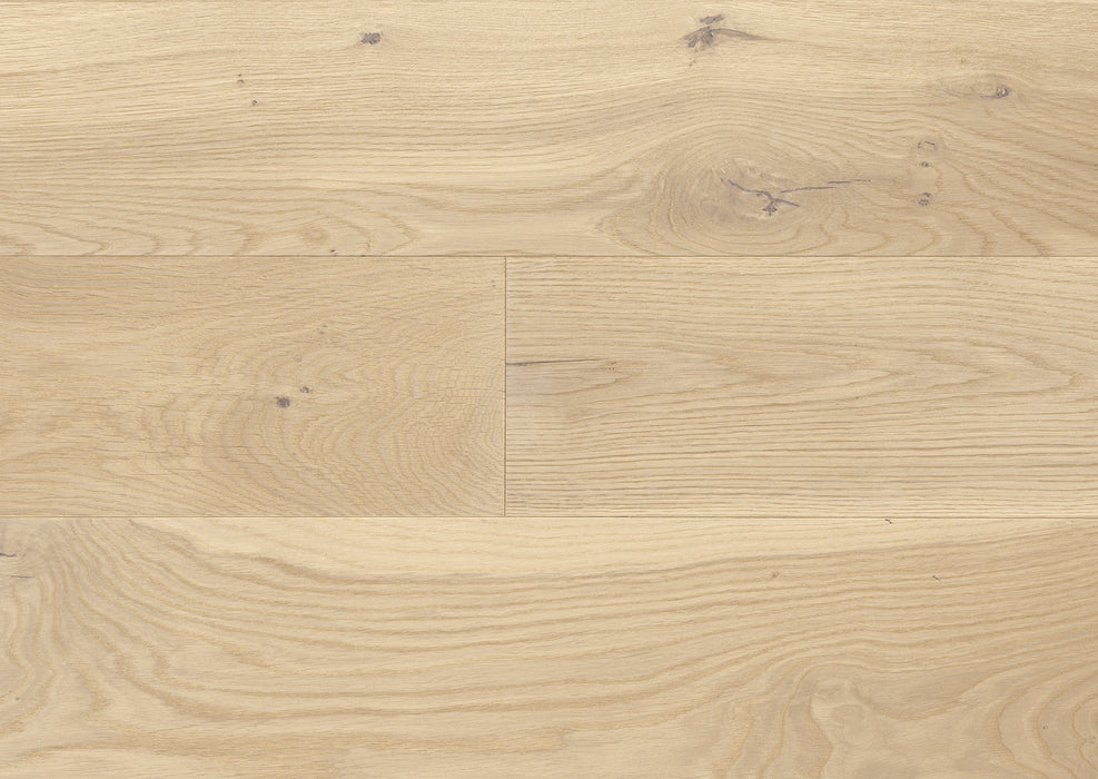 French White Oak Hardwood Charel Engineered Hardwood Wire Brushed and Ultra Low Gloss 1