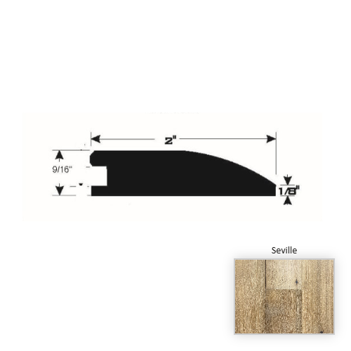 European Walnut Hardwood Seville Reducer UV Urethane 1