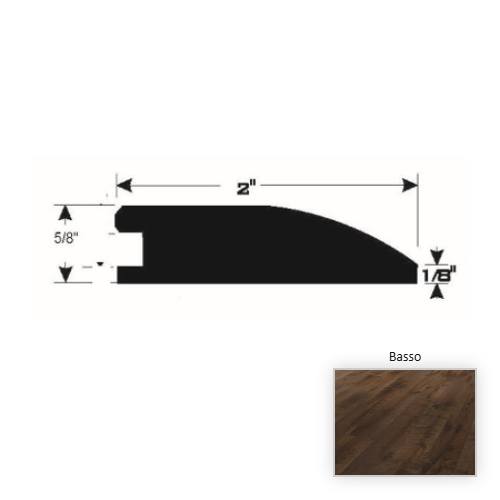 French White Oak Hardwood Basso Reducer Brushed Matte 1