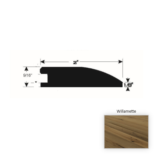 French White Oak Hardwood Willamete Reducer Brushed Matte 1