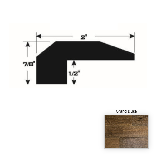 European Oak Hardwood Grand Duke Threshold Wire Brushed & UV Cured Urethane 1