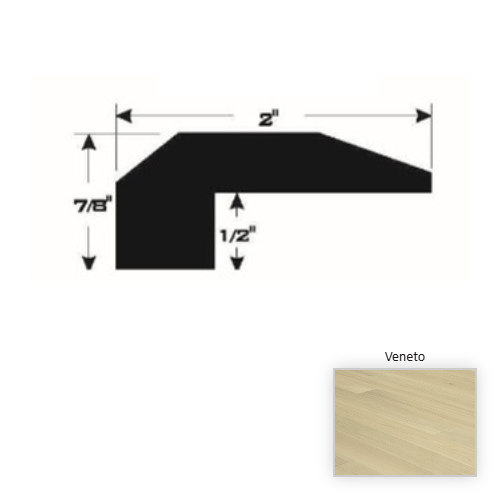 French White Oak Hardwood Veneto Threshold Brushed Matte 1