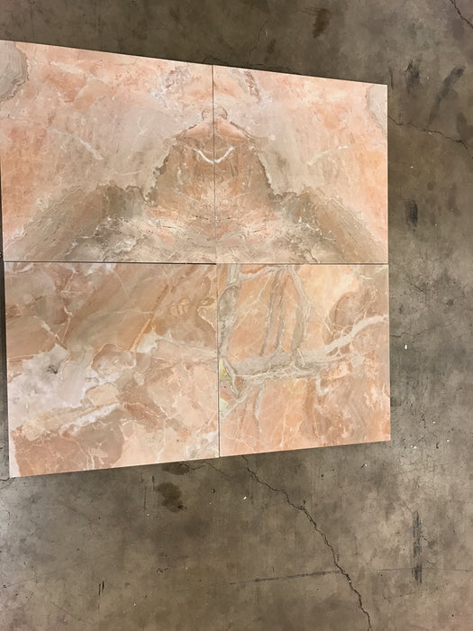 Breccia Oniciata Marble Tile - Honed