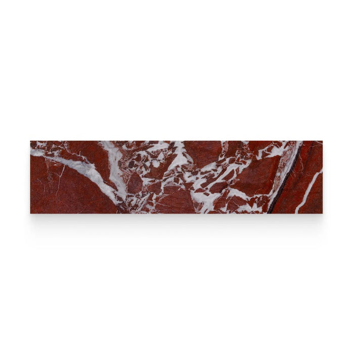 Rosso Levanto Marble Tile - Polished