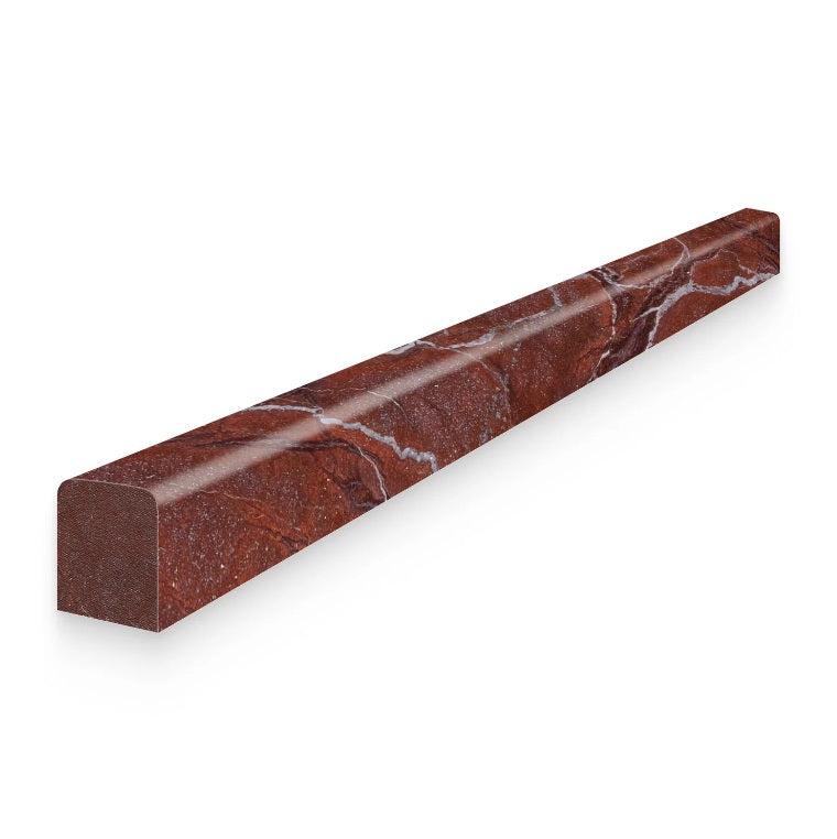 Rosso Levanto Polished Marble Liner Lowest Price — Stone & Tile
