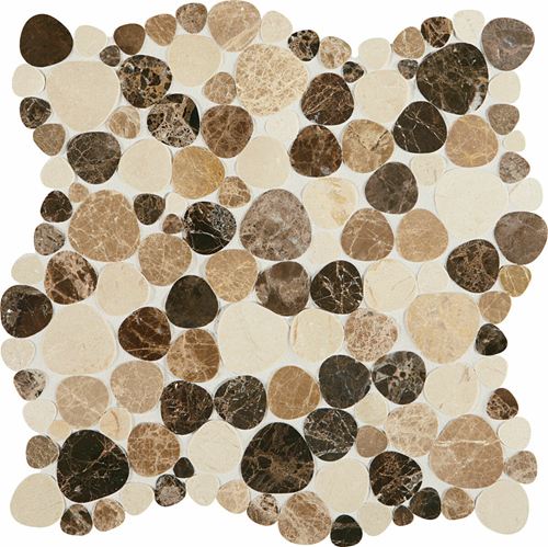 Fashion Accents Pebbles Brown F018