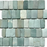 Marble 3D Green Mosaic Tumbled 1