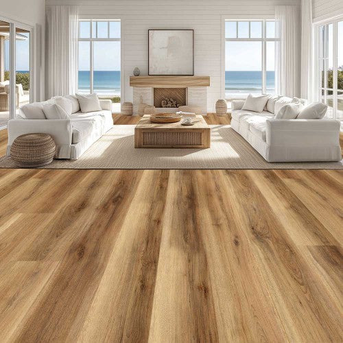 VersaCore Pure Edge Buckhead WPC Luxury Vinyl Plank Flooring - Ceramic Bead
