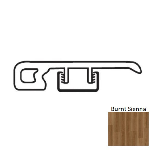 Webster Vinyl Burnt Sienna Wburn End Cap Urethane 1