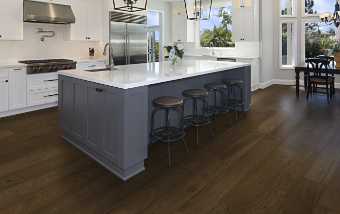 Reserve Cafe Mocha Engineered Hardwood Flooring - UV Urethane