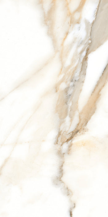 Calacatta Nplus Porcelain White Tile Polished 1