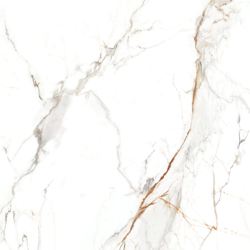 Calacatta Vagli Porcelain White Tile Matte/Polish 1