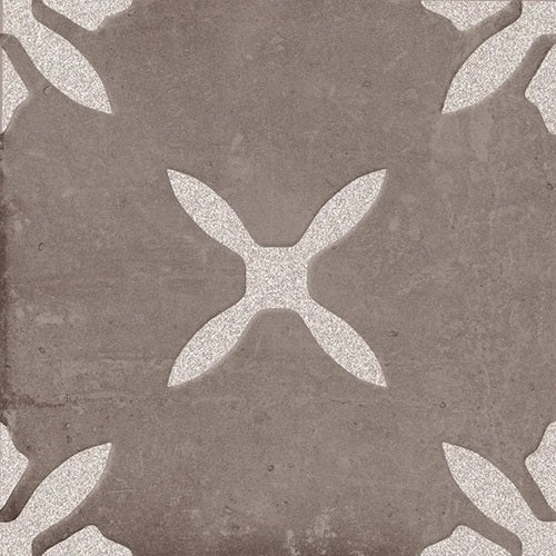 Catalina Chocolate Flower Porcelain & Ceramic Tile - Glossy & Matte