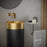 Stainless Steel Gold and Gunmetal Grey Bathroom Sink 3