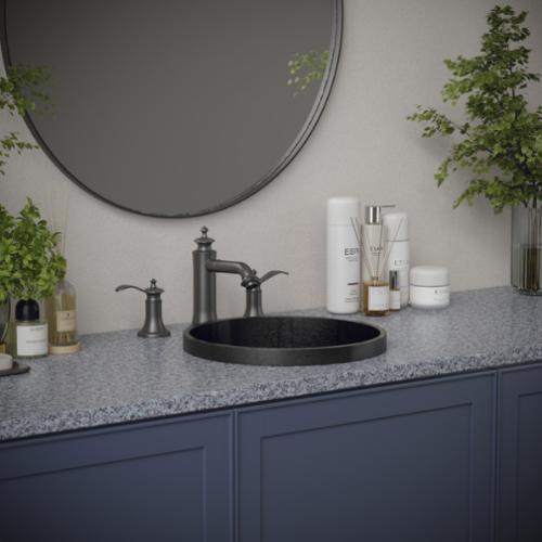 Stainless Steel Gunmetal Grey Bathroom Sink 2