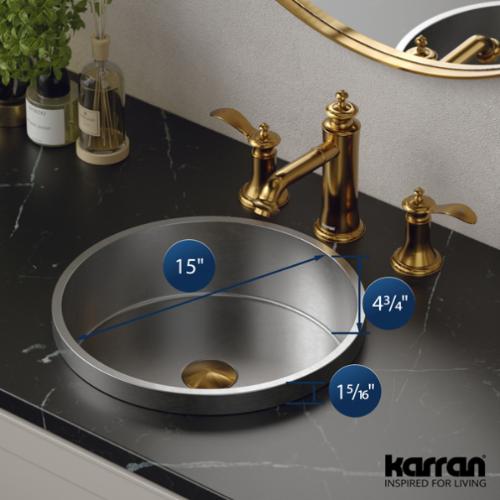 Stainless Steel Bathroom Sink 4