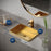 Stainless Steel Gold Bathroom Sink 4