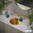Stainless Steel Gold Bathroom Sink 4