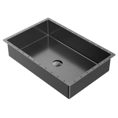 Stainless Steel Gunmetal Grey Bathroom Sink 1