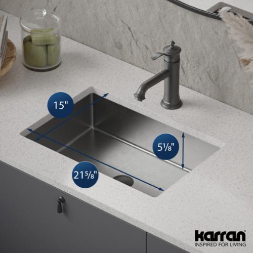 Stainless Steel Bathroom Sink 4