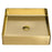 Stainless Steel Gold Bathroom Sink 1