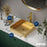 Stainless Steel Gold Bathroom Sink 4