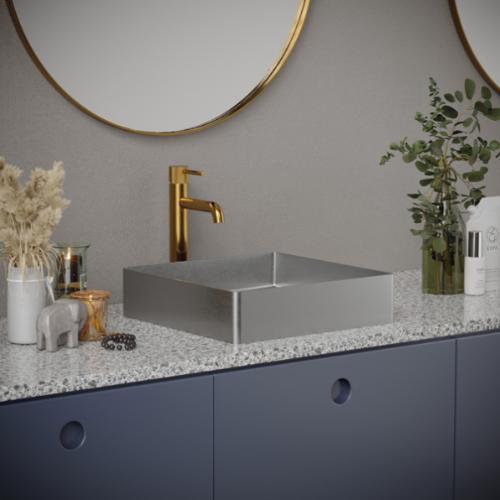 Stainless Steel Bathroom Sink 3