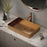 Stainless Steel Brushed Copper Bathroom Sink 2