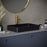 Stainless Steel Gunmetal Grey Bathroom Sink 3