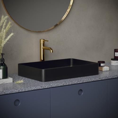 Stainless Steel Gunmetal Grey Bathroom Sink 3