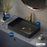 Stainless Steel Gunmetal Grey Bathroom Sink 4