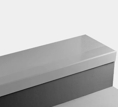Johnsonite White CFLNT-50-3-SQ